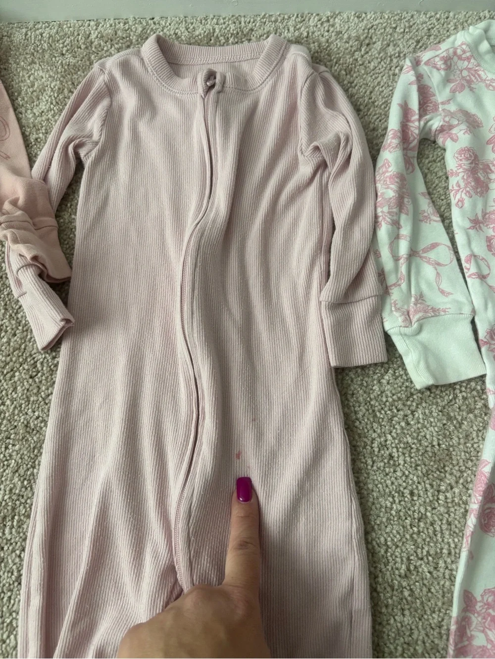 Fall/Winter Toddler Girl Pajama & Sleep Sack Bundle - 17 Items - 18-24 Months
